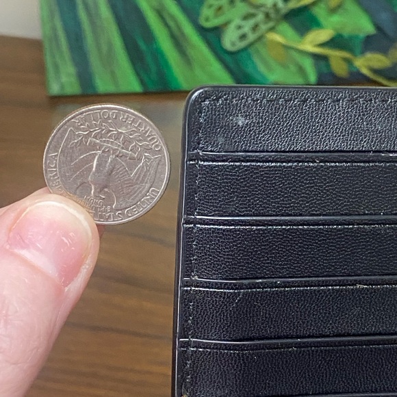 Kate Spade Saffiano Leather Black Wallet - Picture 7 of 10